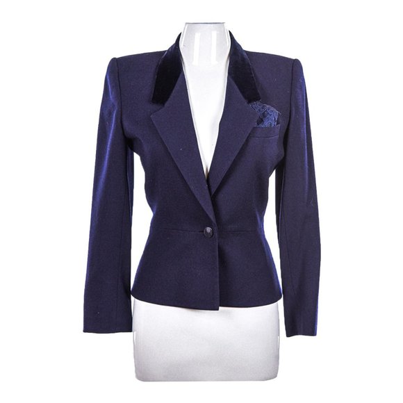 Kasper for A.S.L. Blazers 8 Navy - Picture 1 of 2